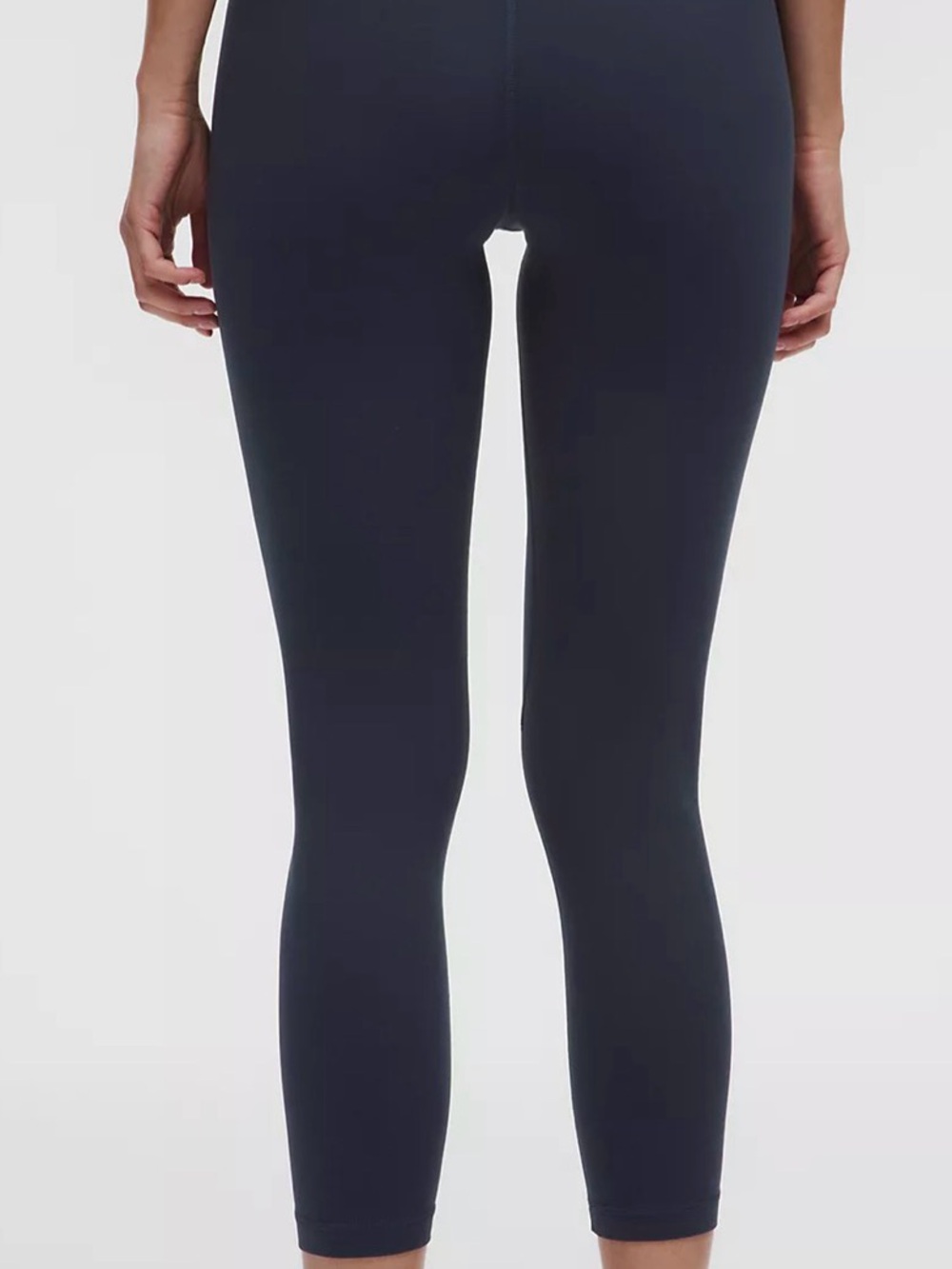 lululemon athletica Navy High-Rise Cropped Leggings